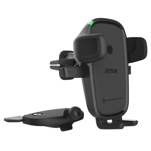 Chargeur Sans Fil iOttie Easy One Touch 2 Auto USB 12V Noir