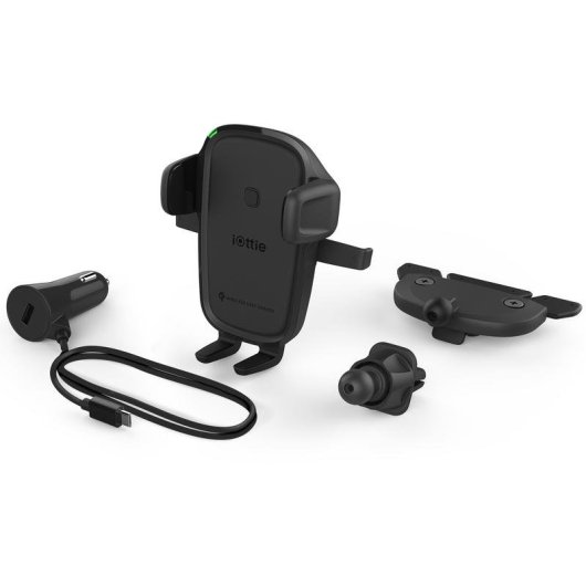 Chargeur Sans Fil iOttie Easy One Touch 2 Auto USB 12V Noir