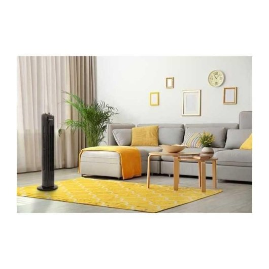 Ventilador Torre Oceanic OCEAVC78CMB3 45W 3 Velocidades Oscilación Temporizador Interior