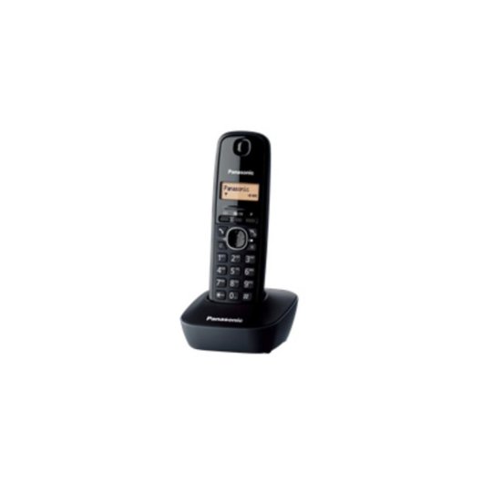 Telefone DECT Panasonic KX-TG1611 Preto Identificador de Chamadas 50 Entradas