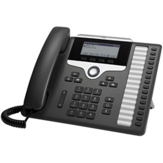 Telefono IP Cisco 7861 Nero/Argento 16 linee LCD 3.5" PoE