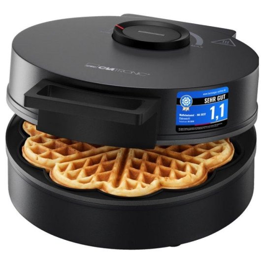 Gofrère Clatronic WA 3832, Surface Antiadhésive, 20 cm, 1200 W