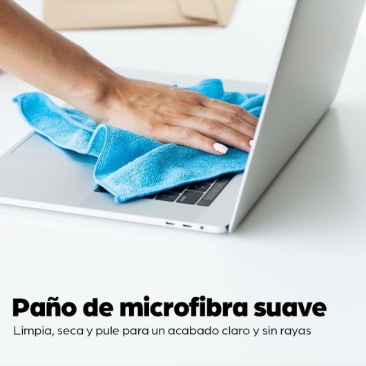 Kit de nettoyage Manhattan Mini pour écrans LCD, liquide et lingettes microfibre 60 ml