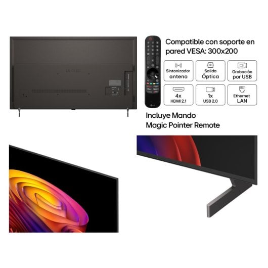 TV LG OLED OLED55B6ELC 55" 4K UltraHD 120Hz Smart TV WebOS Dolby Vision Dolby Atmos