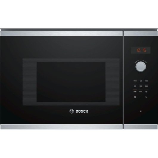 Microondas Bosch Serie 4 BFL523MS0 20 Litros 800W Integrado LED
