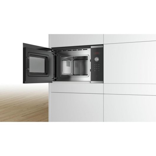 Microondas Bosch Serie 4 BFL523MS0 20 Litros 800W Integrado LED