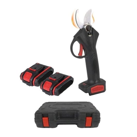 Tesoura de Poda Elétrica Klack 48V com 2 Baterias