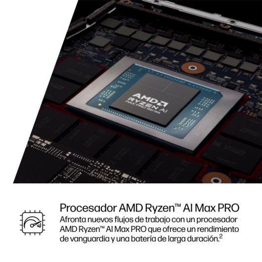 HP ZBook Ultra G1a Laptop 14" AMD Ryzen AI Max PRO 390 Radeon 8050S 64GB 1TB SSD Windows 11 Pro 2.8K Touch-Display