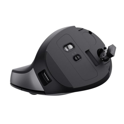 Souris Trust Yuno USB Type-A 2400 DPI Design Vertical Noir 6 Boutons