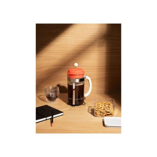 Cafetera de Émbolo Bodum 1918-170-761 1 L 8 Tazas Acero Inoxidable y Vidrio