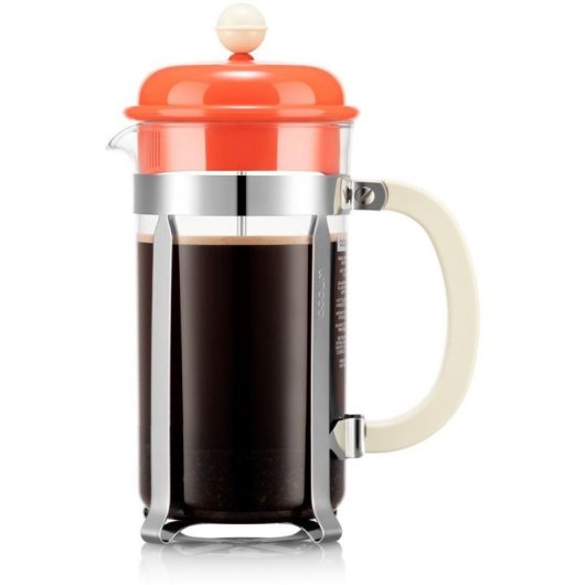 Cafetera de Émbolo Bodum 1918-170-761 1 L 8 Tazas Acero Inoxidable y Vidrio