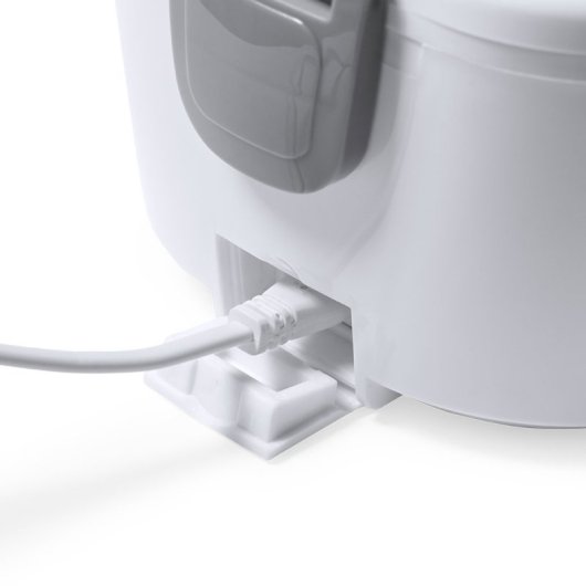 Fiambrera Eléctrica Klack 1.5l 40w – Uso En Casa Y Coche 12v/24v Y 110v/220v Con Compartimentos