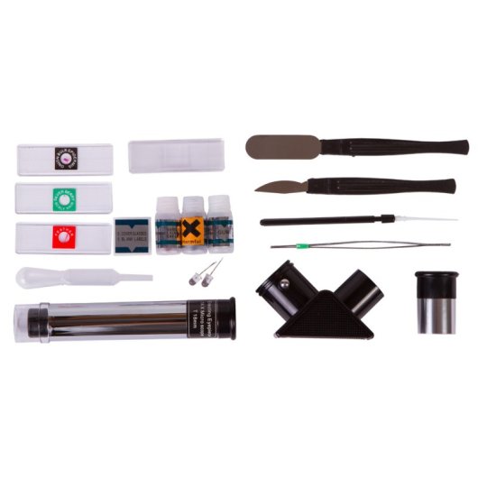Conjunto De Microscopio Y Telescopio Levenhuk Labzz Mt2