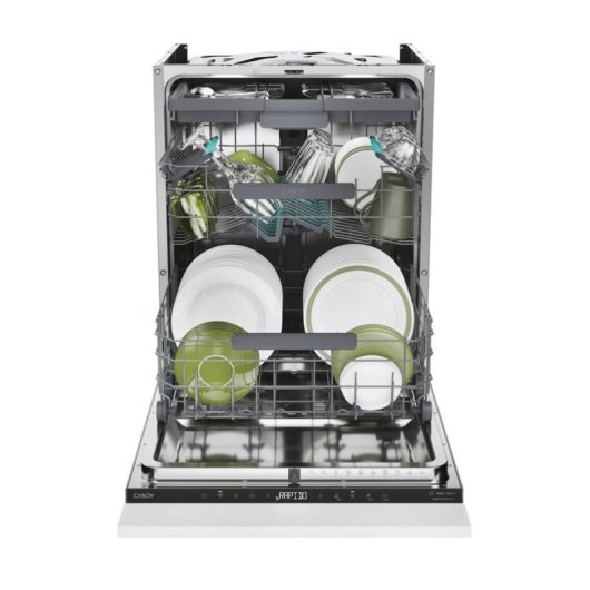 Lavavajillas Candy Rapidò CNS 4A4S3PSB 14 Servicios A con Wi-Fi y apertura automática