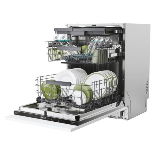Lavavajillas Candy Rapidò CNS 4A4S3PSB 14 Servicios A con Wi-Fi y apertura automática