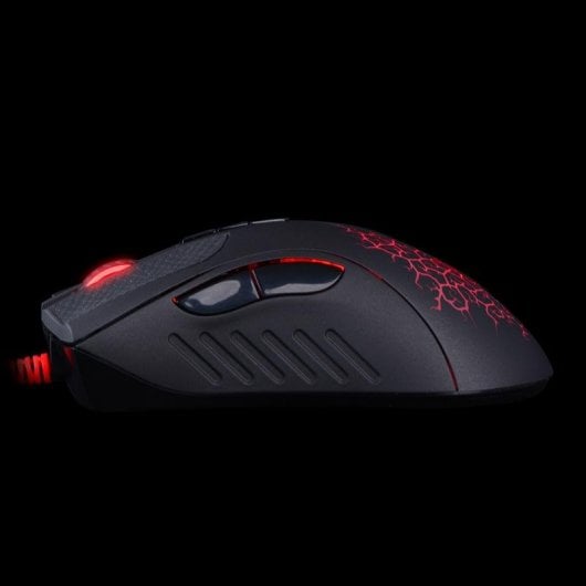 Ratón A4Tech A90 USB Type-A 4000 DPI Noir Rouge 8 Boutons Gaming