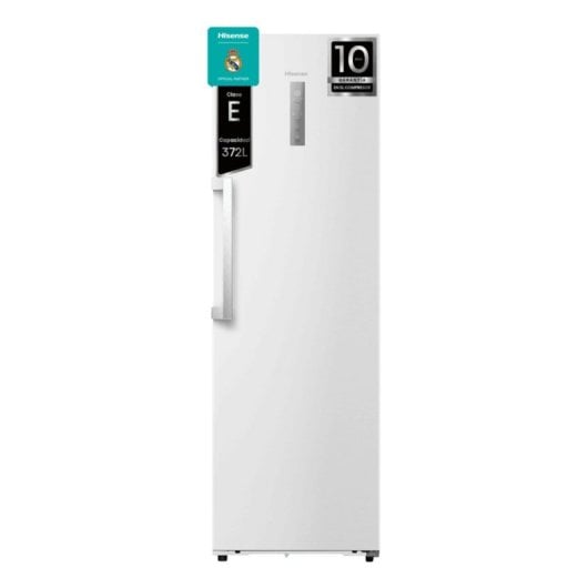 Frigorífico Una Puerta Hisense RL3K370SEWE1 No Frost 185,6cm 372L E Blanco WiFi