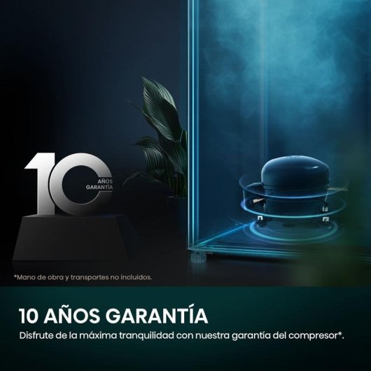Frigorífico Una Puerta Hisense RL3K370SEWE1 No Frost 185,6cm 372L E Blanco WiFi