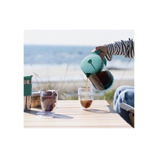 Cafetera Manual Bodum BEAN SET 1,5 L Verde para Infusión en Frío y Caliente