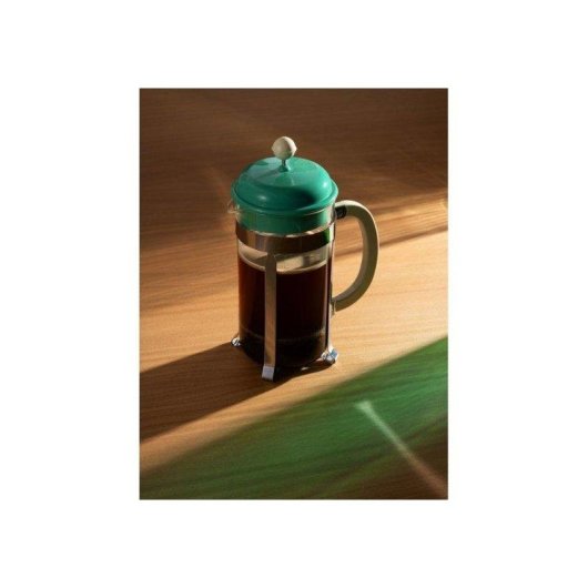 Cafetera Francesa Bodum 1 L 8 Tazas Vidrio Borosilicato Verde Acero Inoxidable