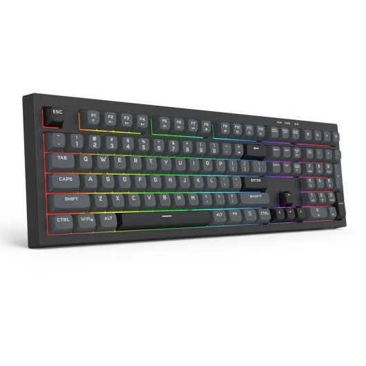 Teclado Redragon K518-RGB membrana completo con retroiluminación RGB y cable USB