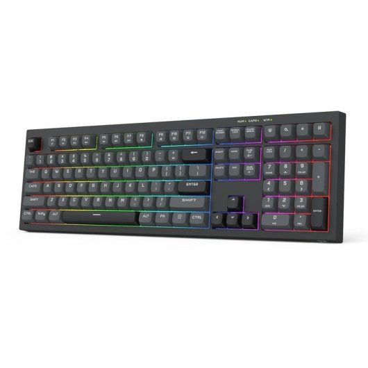 Teclado Redragon K518-RGB membrana completo con retroiluminación RGB y cable USB