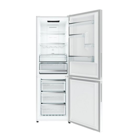 Frigorífico Combi Cecotec Bolero CoolMarket 185,5cm 322L D Blanco Cristal Total No Frost