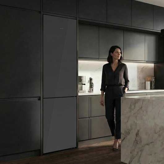 Frigorifero Combi Cecotec Bolero CoolMarket 356i Total No Frost 200cm 356L D Grigio