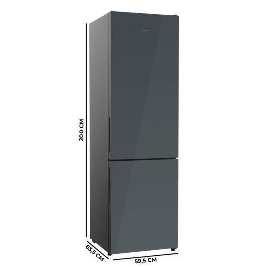 Kühlschrank Combi Cecotec Bolero CoolMarket Total No Frost 200cm 356L Grau
