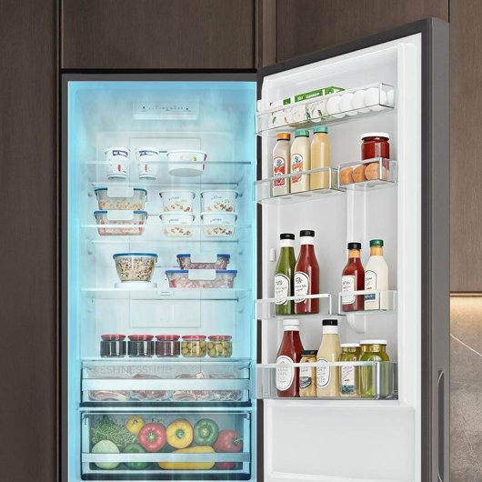Kühlschrank Combi Cecotec Bolero CoolMarket Total No Frost 200cm 356L Grau