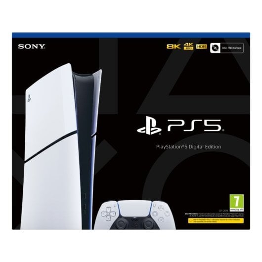 Sony PlayStation 5 Slim Digital Chasis E + Auriculares Corsair Void V2 inalámbricos Bluetooth gaming con Dolby Atmos, micrófono y carga rápida rosa