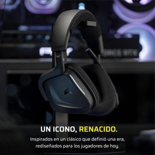 Sony PlayStation 5 Pro con Nuevo Dualsense + Corsair Void V2 Auriculares Gaming Inalámbricos Dolby Atmos Negros