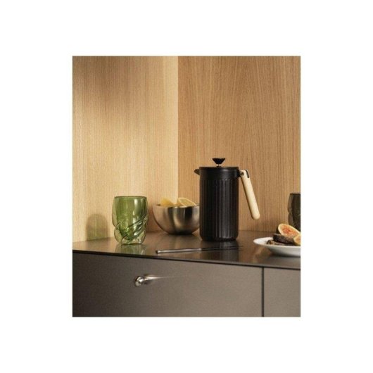 Cafetera Manual Bodum Douro 1 L Porcelana Negra 8 Tazas