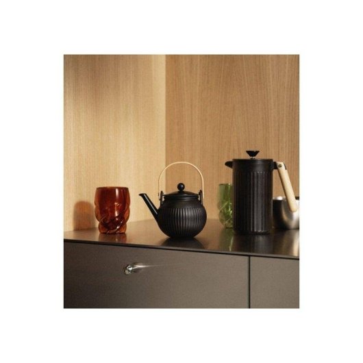 Cafetera Manual Bodum Douro 1 L Porcelana Negra 8 Tazas