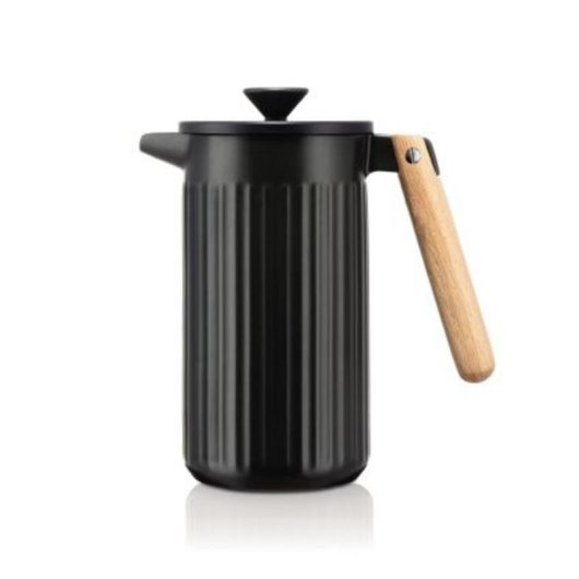 Cafetera Manual Bodum Douro 1 L Porcelana Negra 8 Tazas