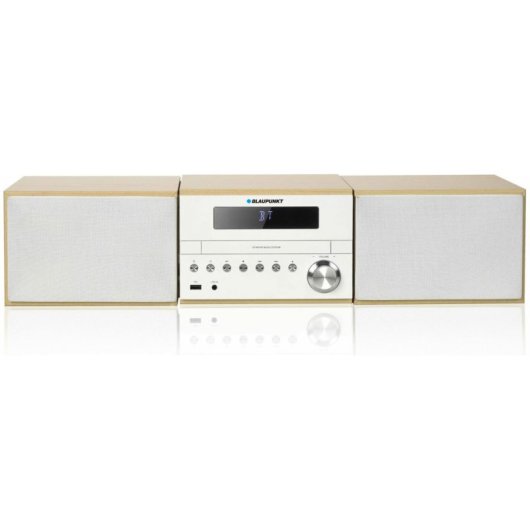 Microset Blaupunkt MS45BT 50W RMS Bluetooth CD MP3 WMA Beige
