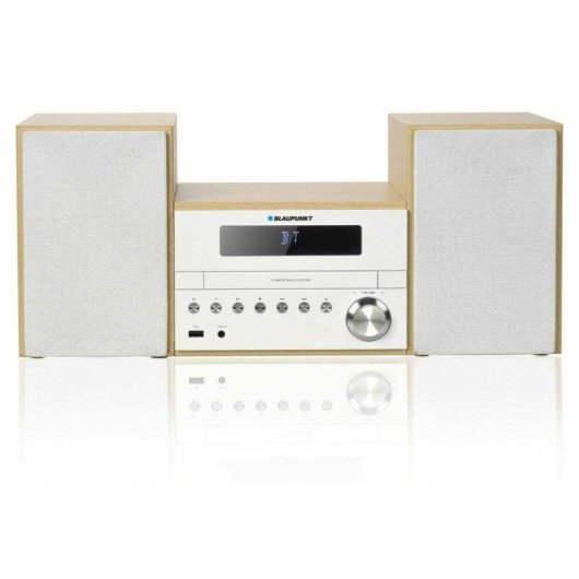 Microset Blaupunkt MS45BT 50W RMS Bluetooth CD MP3 WMA Beige