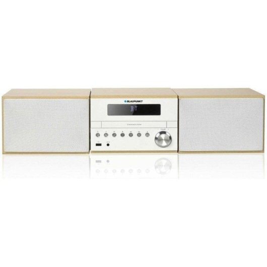 Microset Blaupunkt MS45BT 50W RMS Bluetooth CD MP3 WMA Beige