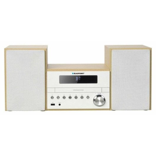 Microset Blaupunkt MS45BT 50W RMS Bluetooth CD MP3 WMA Beige