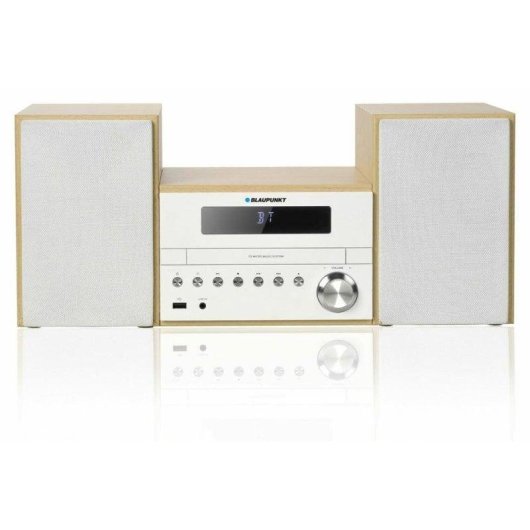 Microset Blaupunkt MS45BT 50W RMS Bluetooth CD MP3 WMA Beige