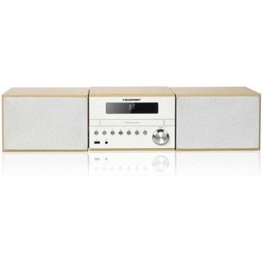 Microset Blaupunkt MS45BT 50W RMS Bluetooth CD MP3 WMA Beige