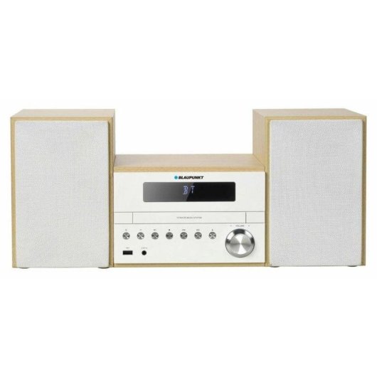Microset Blaupunkt MS45BT 50W RMS Bluetooth CD MP3 WMA Beige