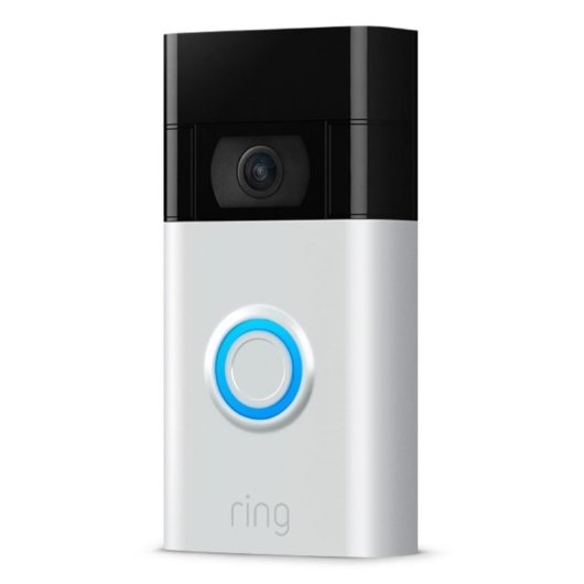 Timbre Ring Video Doorbell Wi-Fi Inalámbrico Audio Bidireccional Exterior Visión 1080p