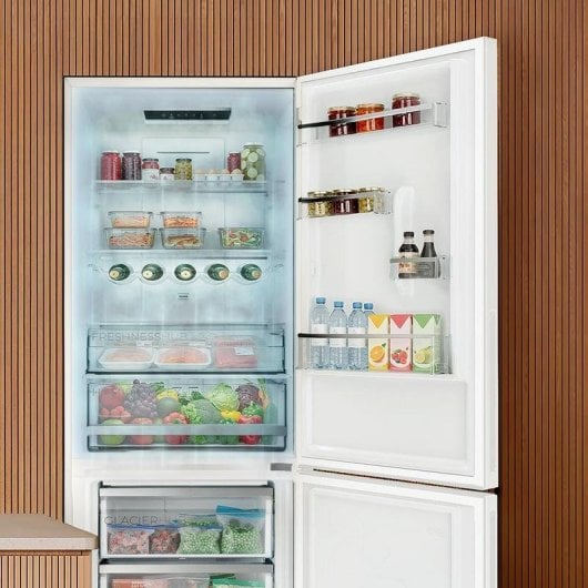 Frigorífico Combi Cecotec Bolero CoolMarket Total No Frost 200cm 356L Blanco