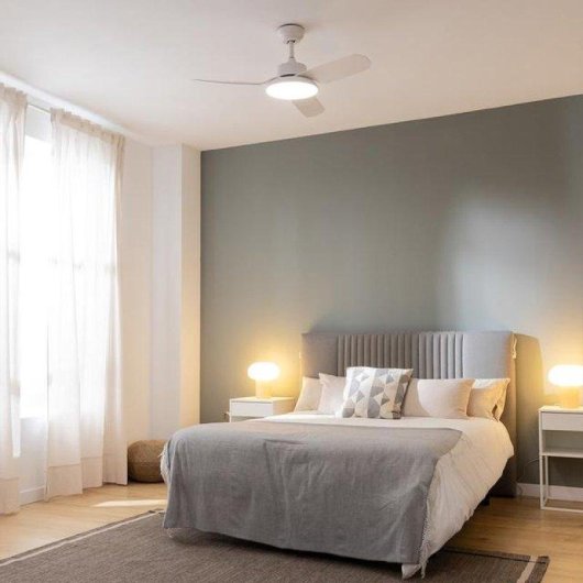 Deckenventilator mit Licht Cecotec EnergySilence Aero 5240 Light White 40W 109cm 6 Stufen Fernbedienung Timer Winterfunktion