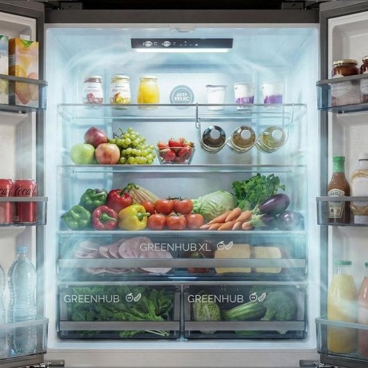 Frigorífico Americano Cecotec Bolero CoolMarket FD 579 Total No Frost 178cm 576L E Inox