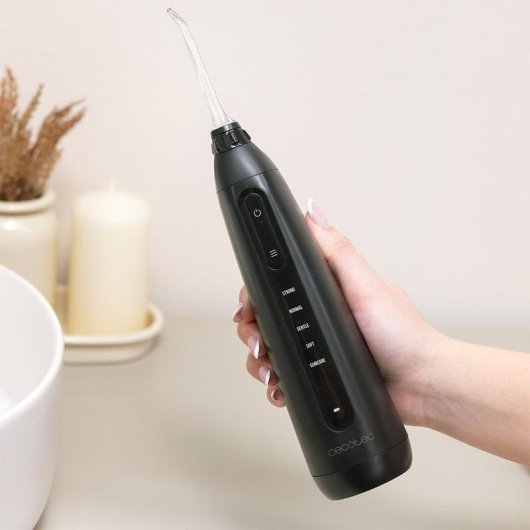 Irrigador Cecotec ToothCare 6000 Jet Liberty 5 Modos Tecnología Water Care 30-80 PSI 4 Boquillas
