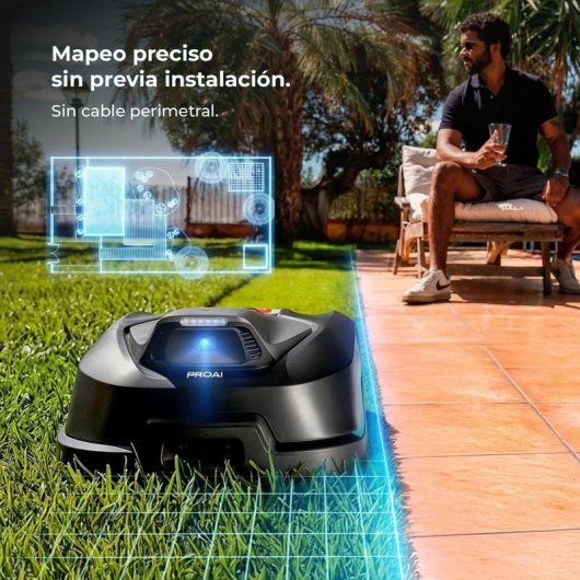 Robot tagliaerba Cecotec Conga GrassHopper 600 ProAI 800 m² App