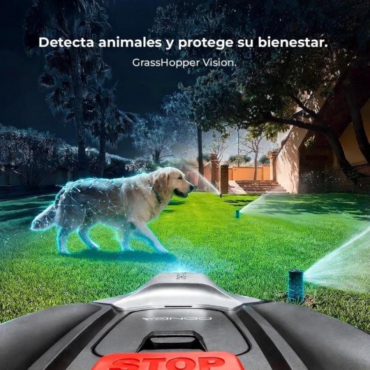 Robot tagliaerba Cecotec Conga GrassHopper 600 ProAI 800 m² App