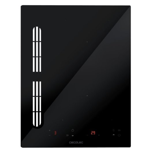 Placa de inducción Cecotec Bolero Squad IH 2200 FullFlex con campana
